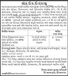 ICPS Himmatnagar Recruitment