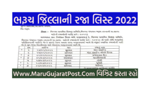 Bharuch Raja List 2022