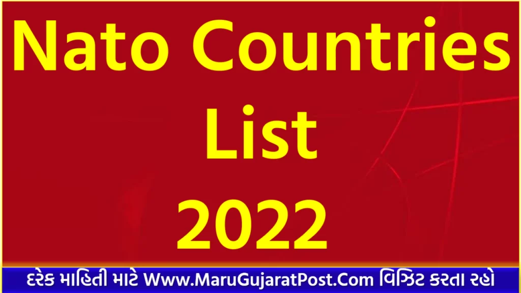 Nato Countries List 2022 