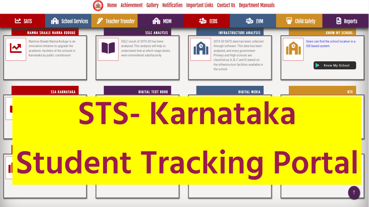 STS Karnataka – Karnataka Student Tracking Portal @Sts.karnataka ...