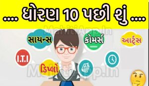 ધોરણ 10 પછી શું ?