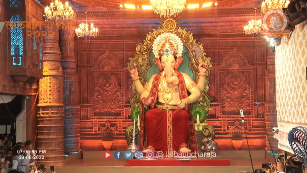 Lalbaugcha Raja LIVE Darshan 2022 2022 Lalbaugcha Raja LIVE Darshan 2022 2022