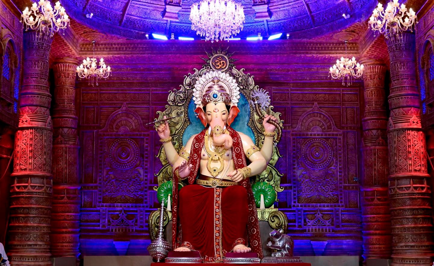 Lalbaugcha Raja LIVE Darshan 2022 लालबागचा राजा लाइव दर्शन 2022