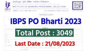 IBPS PO Bharti 2023